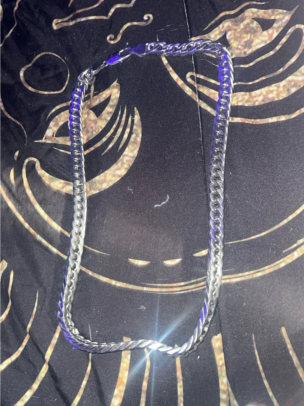 Men's Silver Cuban Link Chain Bracelet - Polished Stainless Style